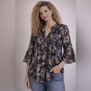 Calvin Klein Jeans Floral Blouse - Size L/G